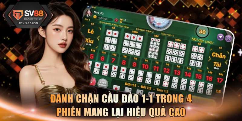 Đánh chặn cầu đảo 1-1 trong 4 phiên mang lại hiệu quả cao