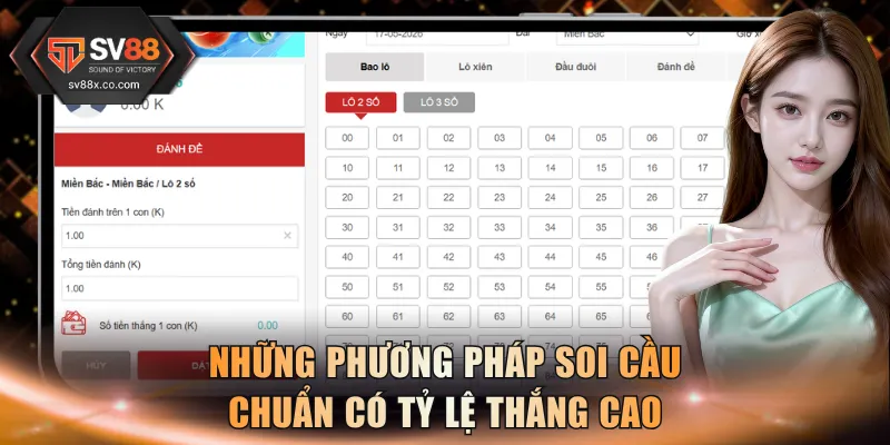 Những phương pháp soi cầu chuẩn có tỷ lệ thắng cao